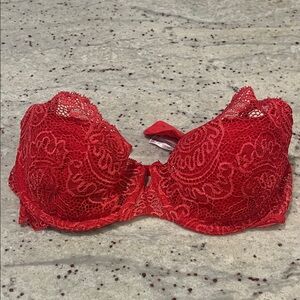 Victoria's Secret Red Lace Very Sexy Bra